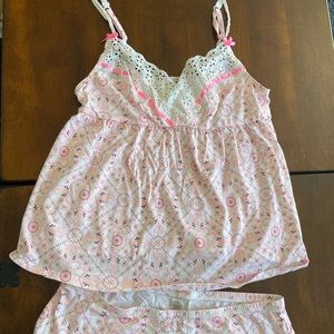 Victoria Secret Small Camisole Pajama Set